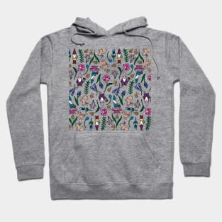 Garden Gnomes and Animals Hoodie